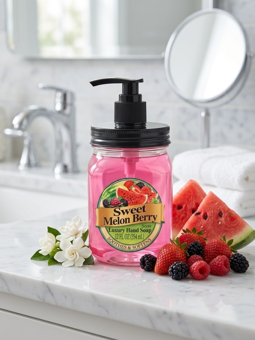 Sweet Melon Berry Luxury Hand Soap